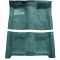 71-73 Pontiac Ventura Complete Carpet 05 Aqua