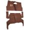 57-58 Buick Roadmaster Complete Carpet 39 Dark Copper