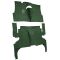 57-58 Oldsmobile Super 88 Complete Carpet 38 Light Green
