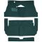 55-56 Cadillac Eldorado Complete Carpet 05 Aqua