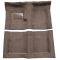 68-70 Dodge Charger Complete Carpet 10 Dark Brown