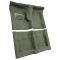 68-70 Plymouth Roadrunner Complete Carpet 30 Dark Olive Green