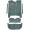 79-81 GMC Caballero Complete Carpet 8042 Silver Grn/Jade