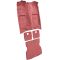 83-86 Mercury Capri Complete Carpet 815 Red