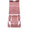 74-83 Jeep Cherokee Complete Carpet 885 Light Maroon