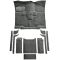 76-86 Jeep CJ7 Complete Carpet 7701 Graphite