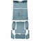 84-91 Jeep Grand Wagoneer Complete Carpet 7766 Blue
