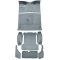 63-73 Jeep Wagoneer Complete Carpet 42 Silver Mink