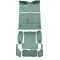 74-83 Jeep Wagoneer Complete Carpet 849 Jade Green