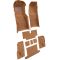 73-75 Chevrolet Corvette Complete Carpet 10 Dark Brown