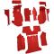 84-87 Chevrolet Corvette Complete Carpet 8801 Flame Red