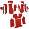 90-93 Chevrolet Corvette Complete Carpet 9933 Ruby Red