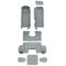 97-04 Chevrolet Corvette Complete Carpet 7075 Oyster / Shale