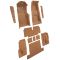 71-75 Chevrolet Corvette Complete Carpet 4305 Oxblood