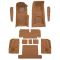 71-75 Chevrolet Corvette Complete Carpet 7140 Medium Saddle