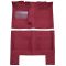 63-66 Dodge Dart Complete Carpet 13 Maroon