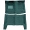 67-69 Dodge Dart Complete Carpet 05 Aqua
