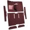 60-65 Ford Ranchero Complete Carpet 13 Maroon