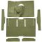 63-65 Ford Falcon Complete Carpet 14 Moss Green