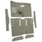 63-65 Ford Falcon Complete Carpet 18 Silver