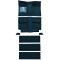 64-64 Ford Mustang Complete Carpet 06 Ford Blue