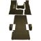 81-93 Dodge Van - Full Size Complete Carpet 1251-Almond