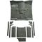 87-95 Jeep Wrangler Complete Carpet 857-Medium Gray