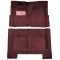 65-70 Cadillac Fleetwood Complete Carpet 13-Maroon