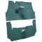 54-56 Oldsmobile Holiday Complete Carpet 05-Aqua