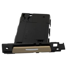 06-13 BMW 3 Series Dash Mounted Pull Out Beige/Chrome Cup Holder RH