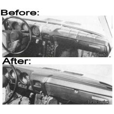 1979-83 Datsun 280ZX Molded Dash Pad Cover (Half Cap)