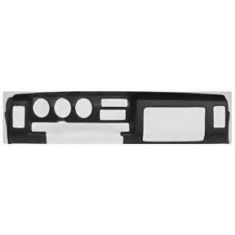 1969 GTO Lemans w/o AC w/o Vents Molded Dash Pad Cover