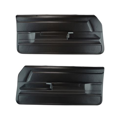 78-88 El Camino Plastic Door Panels Pair