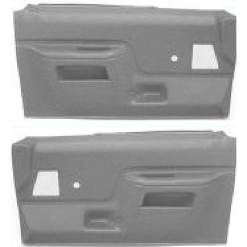 1987-91 Ford Truck Door Molded Plastic Door Panels
