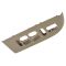 03-06 Expedition (w/Mem Seat) Frnt Door Panel Mounted Parchment Master Window Switch Bezel LF (Ford)