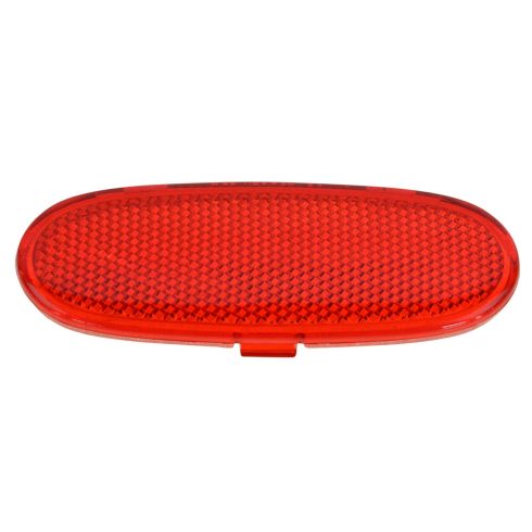 02-08 Ram 1500; 03-09 2500, 3500; 04-09 Drngo; 07-09 Aspen Frt Dr Pnl Mtd Red Refl Lens LF = RF (Mp)