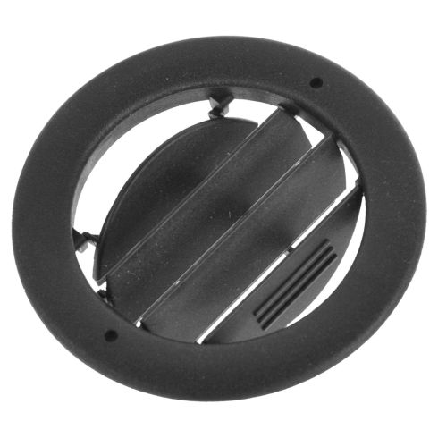 09 (fr 1-22-09)-14 E150-E450 Roof Mounted Black Air Vent AC/Heat Grille Louvre LH = Cntr = RH (Ford)