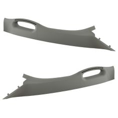 06-08 Dodge Ram 1500; 06-09 Ram 2500, 3500 (A Pillar) Gray Inside Pull Handle Pair