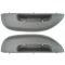96-02 Chevy Express, GMC Savana Van Front Door Panel Mounted Pewter Armrest/ Pull Handle Pair
