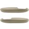 95-99 Tahoe, Sub, Yukon, XL; 95-02 C/K PU; 99 Escalade (w/o Deluxe Trim) Frt Dr Tan Armrest Pair