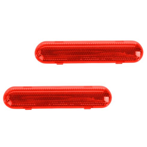 88-07 GM C/K PU, Silvdo, Srra; 85-05 Astro, Safri; 92-99 Sub; 92-00 FS SUV Dr Pnl Red Ref Pair (GM)