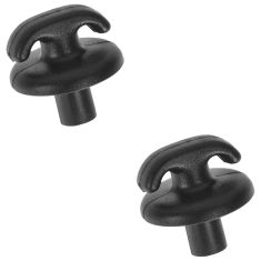 00-05 Bck; 98-14 Cdy; 97-15 Chv; 97-04 Olds; 99-05 Pntiac; 07-10 Aura Rear Crgo Net Ret Hook Pair GM