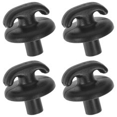 Buick, Cady, Chvy, Olds, Saturn, Pontiac Multifit Rear Crgo Net Ret Hook Set of 4 (GM)