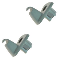 05-07 Chrysler 300, Magnum; 06-07 Charger Sun Visor Holder Inner Replacement Clip PAIR (Mopar)