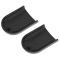 07-10 Jeep Wrangler Dashboard Mounted Grab Handle Slate Gray End Plug Cover Pair(Mopar)
