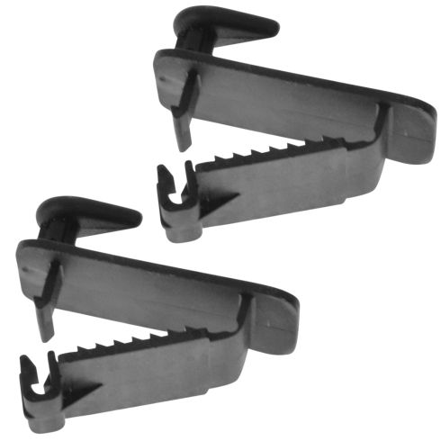 05-14 Chrysler, Dodge, Jeep, Ram Multifit Front Floor Mat or Carpet Retainer Clip Hook Pair (Mopar)