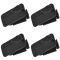 05-14 Chryslr, Ddge, Jeep, Ram Multfit Frnt Flr Mat or Carpet Retainer Clip Hook Set of 4(Mpr)