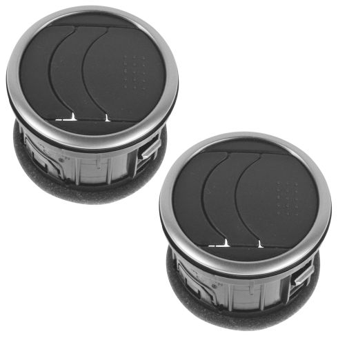 05-09 Nissan 350Z Front Door Panel Mounted Air Vent Deflector Pair (Nissan)