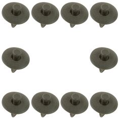 Toyota PU; 96-02 4Runner; 95-03 Tacoma Interior Door Trim Panel Oak Retainer Clip Set of 10 (Toyota)