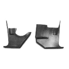1970-74 Challenger Barracuda Interior Kick Panels Pair Black